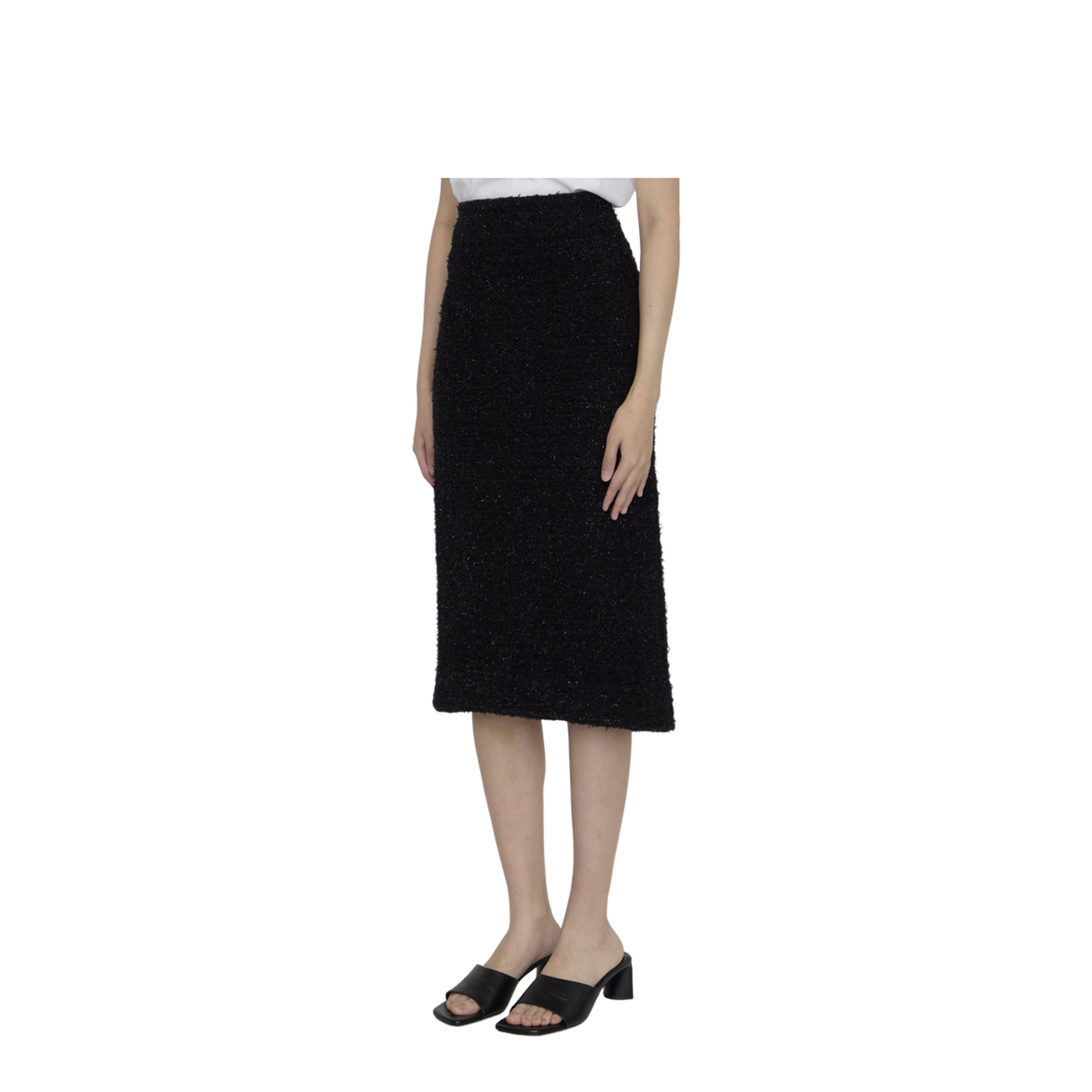 Tweed Midi Skirt - Image 2