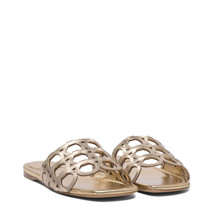 Low Leather Sandals - Image 2