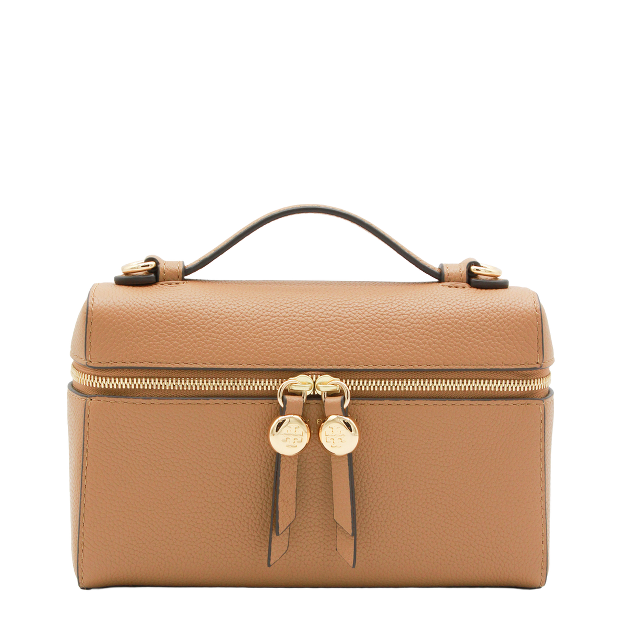 Romy Slim Mini Bag With Beige Leather Top - Image 1