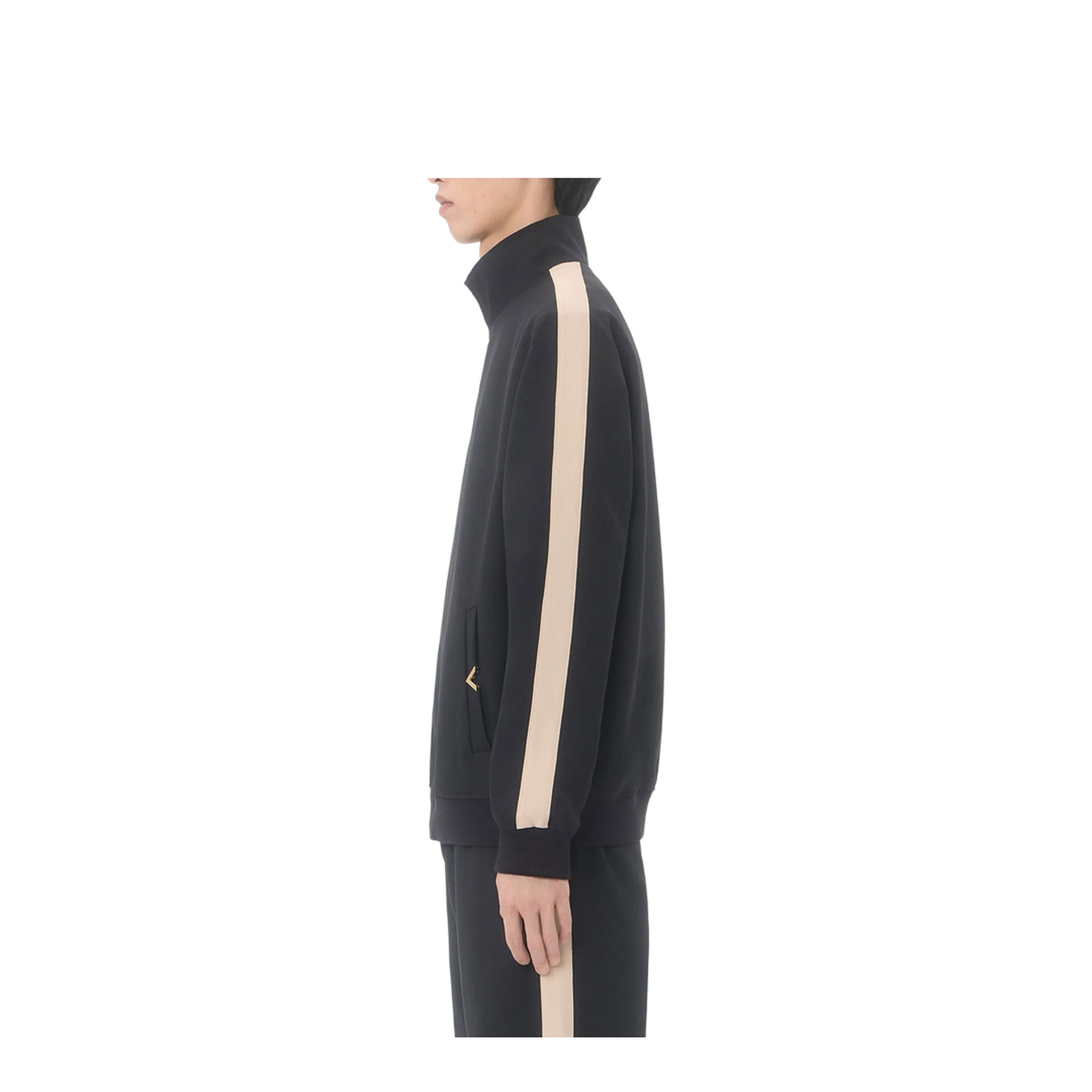 Nylon Sweatshirt with Vgold - Image 4
