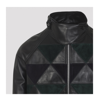 Intarsia Bomber Jacket - Image 6