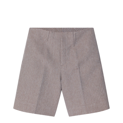Jacquard Bermuda Shorts - Image 1