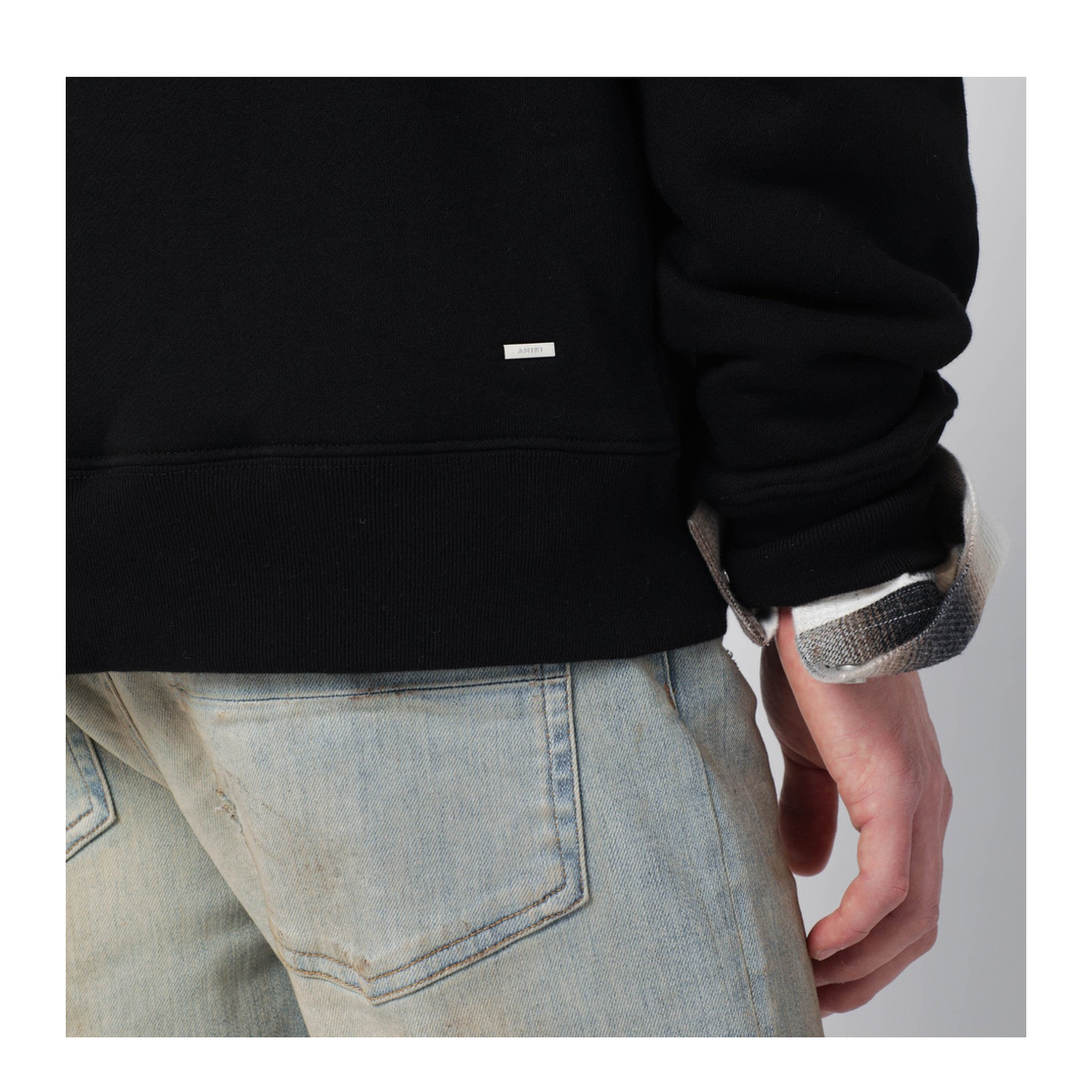 Core Logo Hoodie Black - Image 2