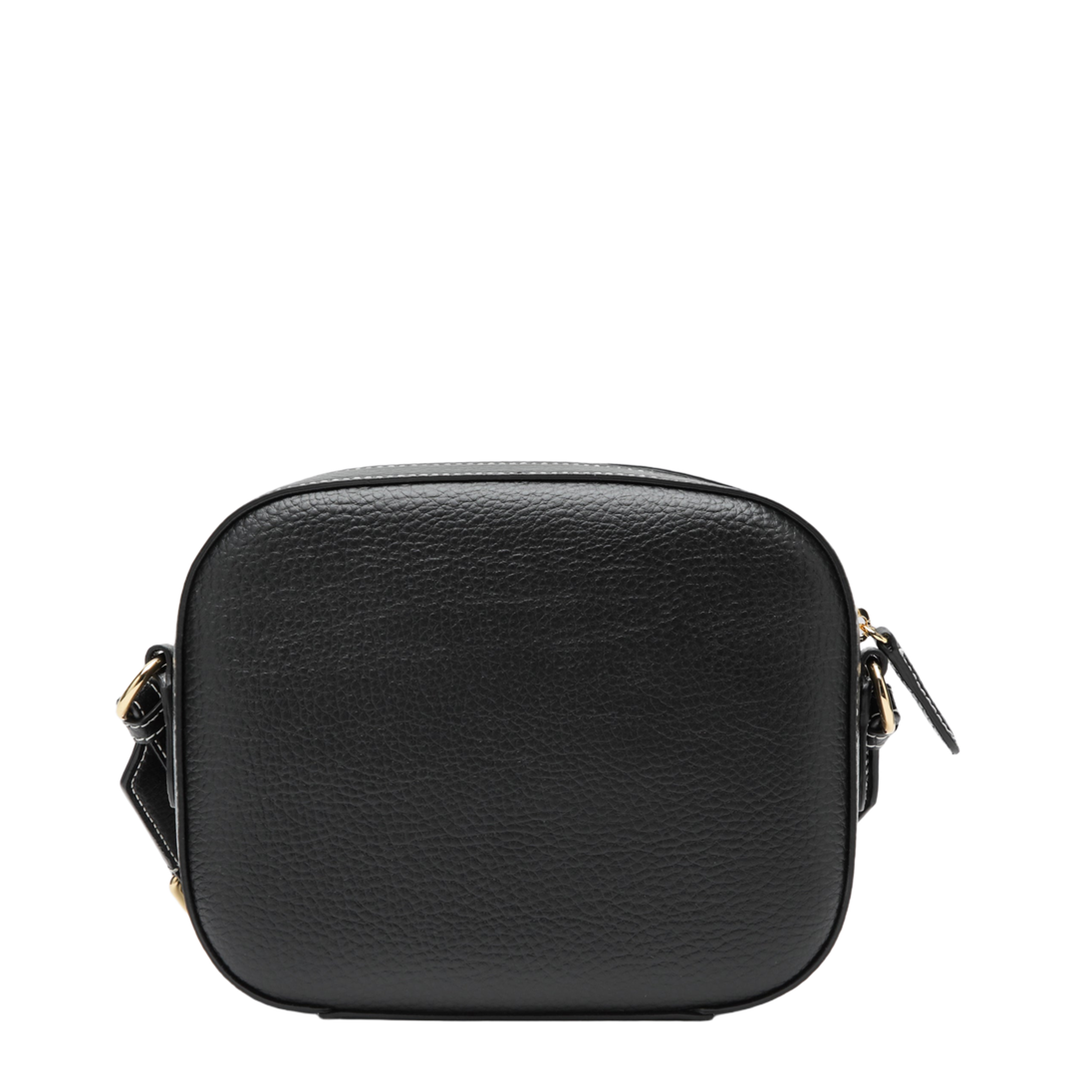 Black Camera Bag With Perforated Logo - Image 2