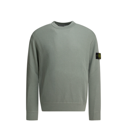 Crew-Neck Sweater With Logo - Image 1