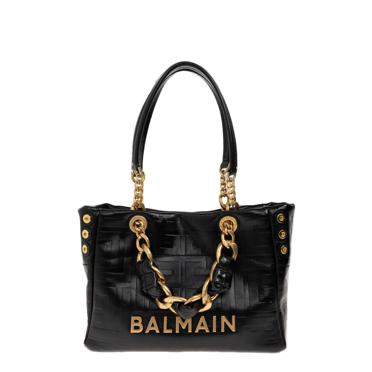 1945 Small Leather Tote Bags - Black - Image 1