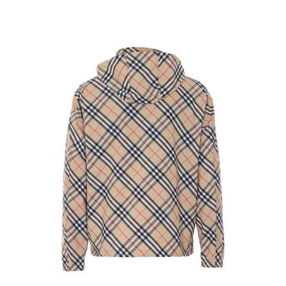 Beige Jacket With Frontal Zip Closure - Image 2