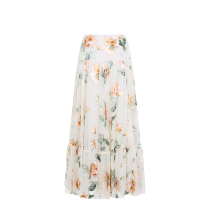 Carousel Burnout Midi Skirt - Image 4