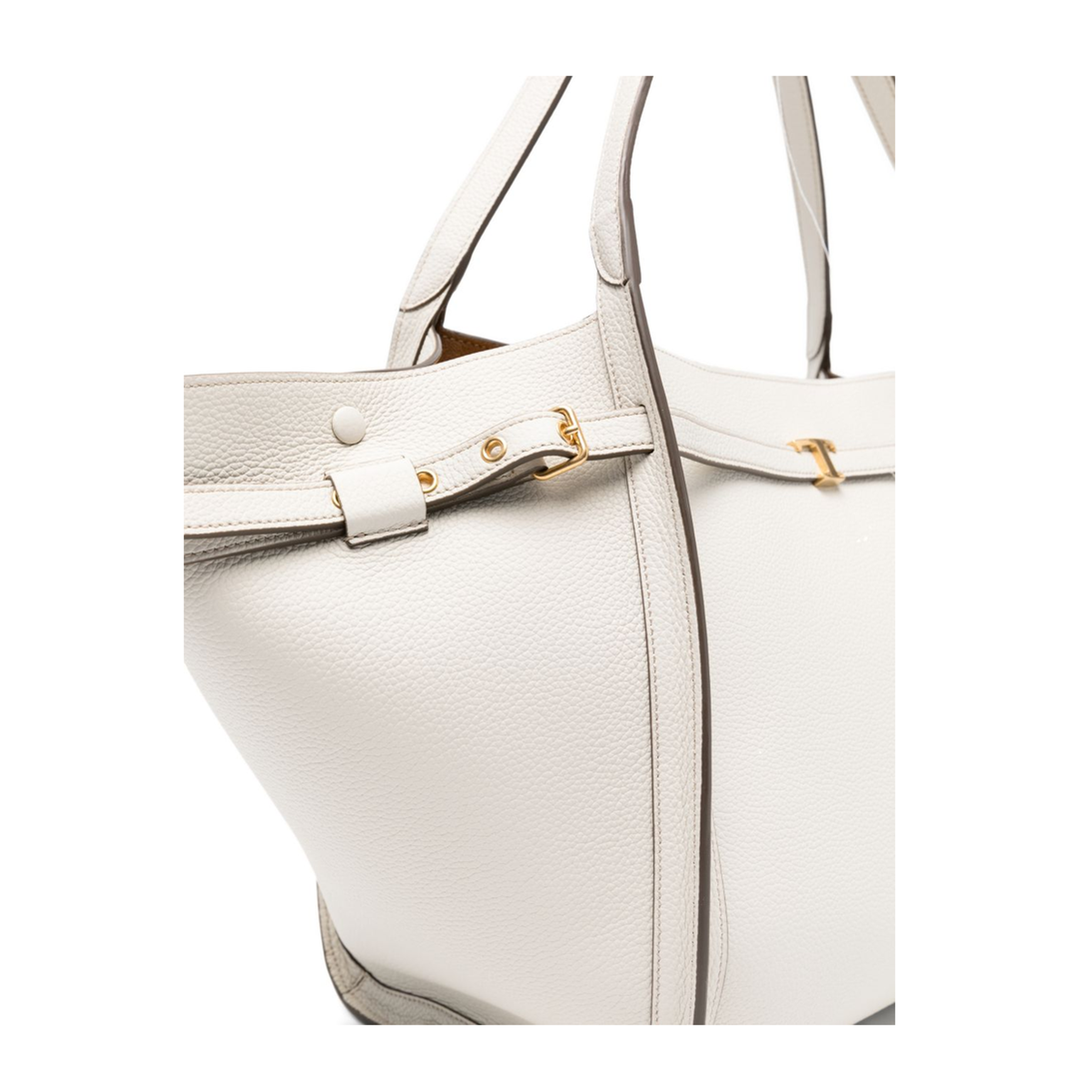 Medium Calfskin Tote - White - Image 3