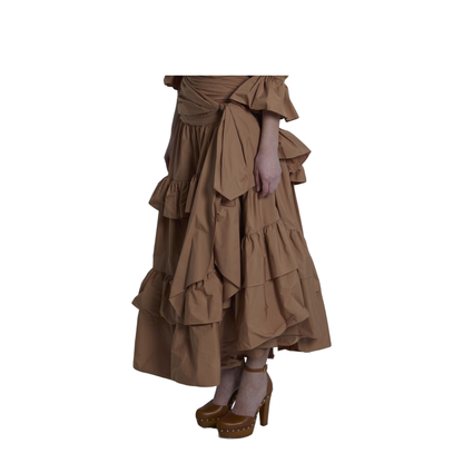 Maxi Skirt with Ruffles - Image 5