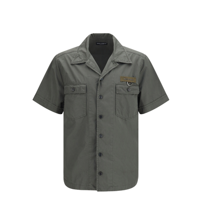 Short-sleeve Shirt with Chest Pocket - Image 1