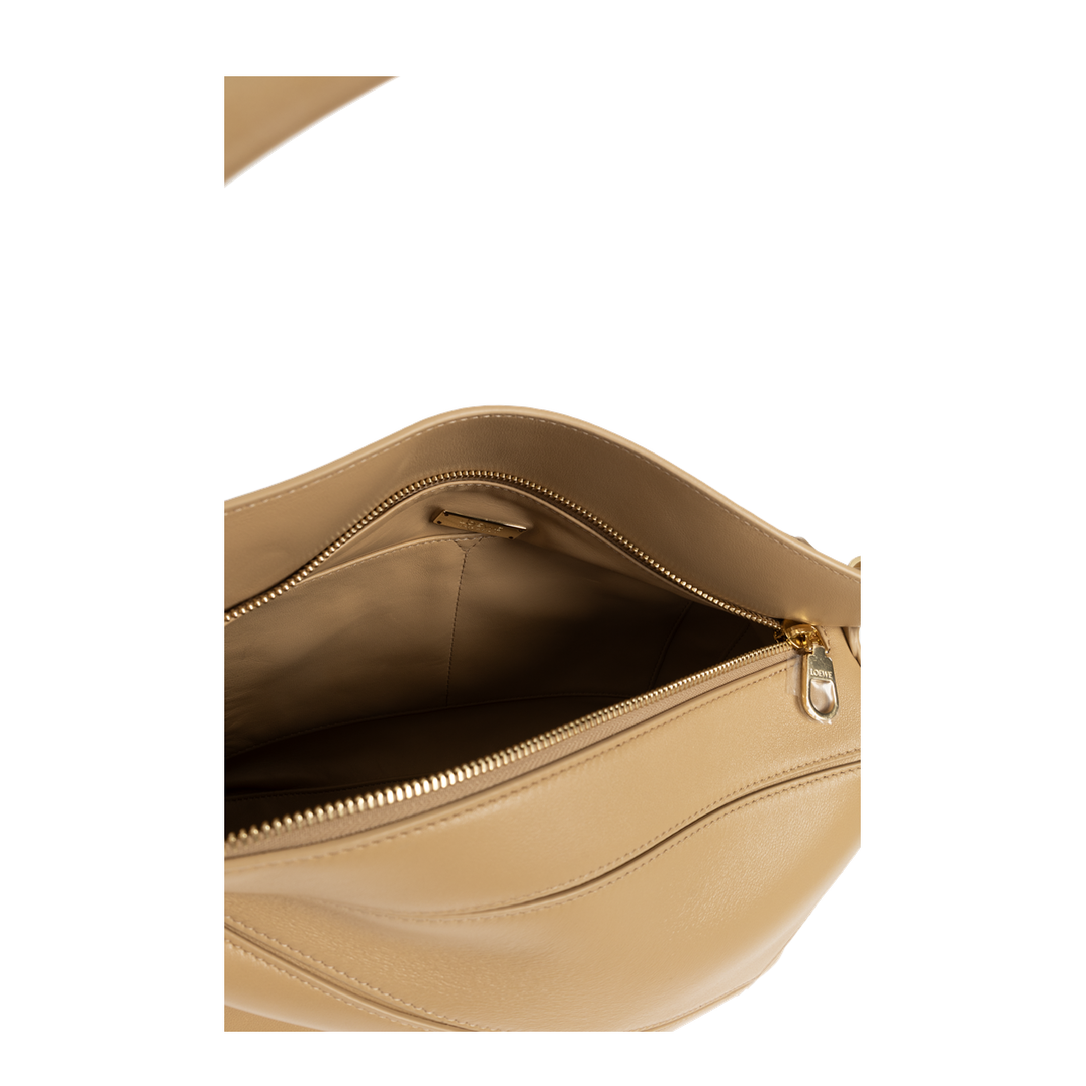 Puzzle Medium Nappa Lambskin Top-Handle Bag - Silk Beige - Image 5