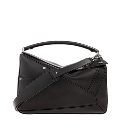 Puzzle Large Calfskin Bag - Vintage Brown - Image 1