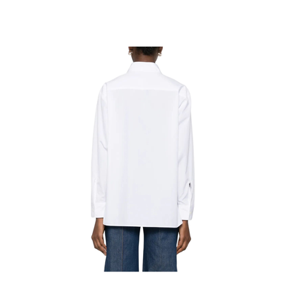 Chest-Pocket Cotton Shirt - Image 3