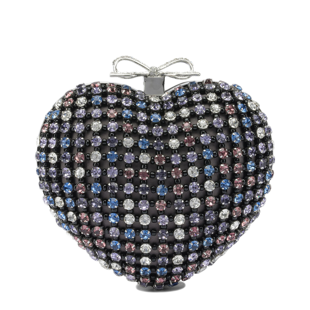Heart Clutch With Crystals - Image 1