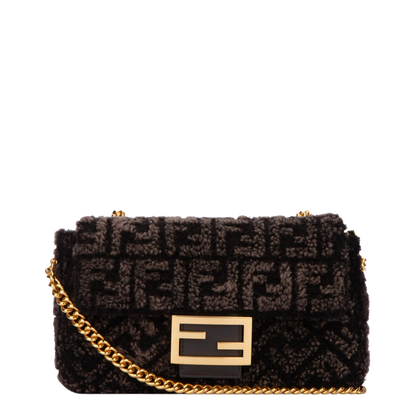 Baguette Chain Midi
Dark Brown Soft Sheepskin Bag - Image 1