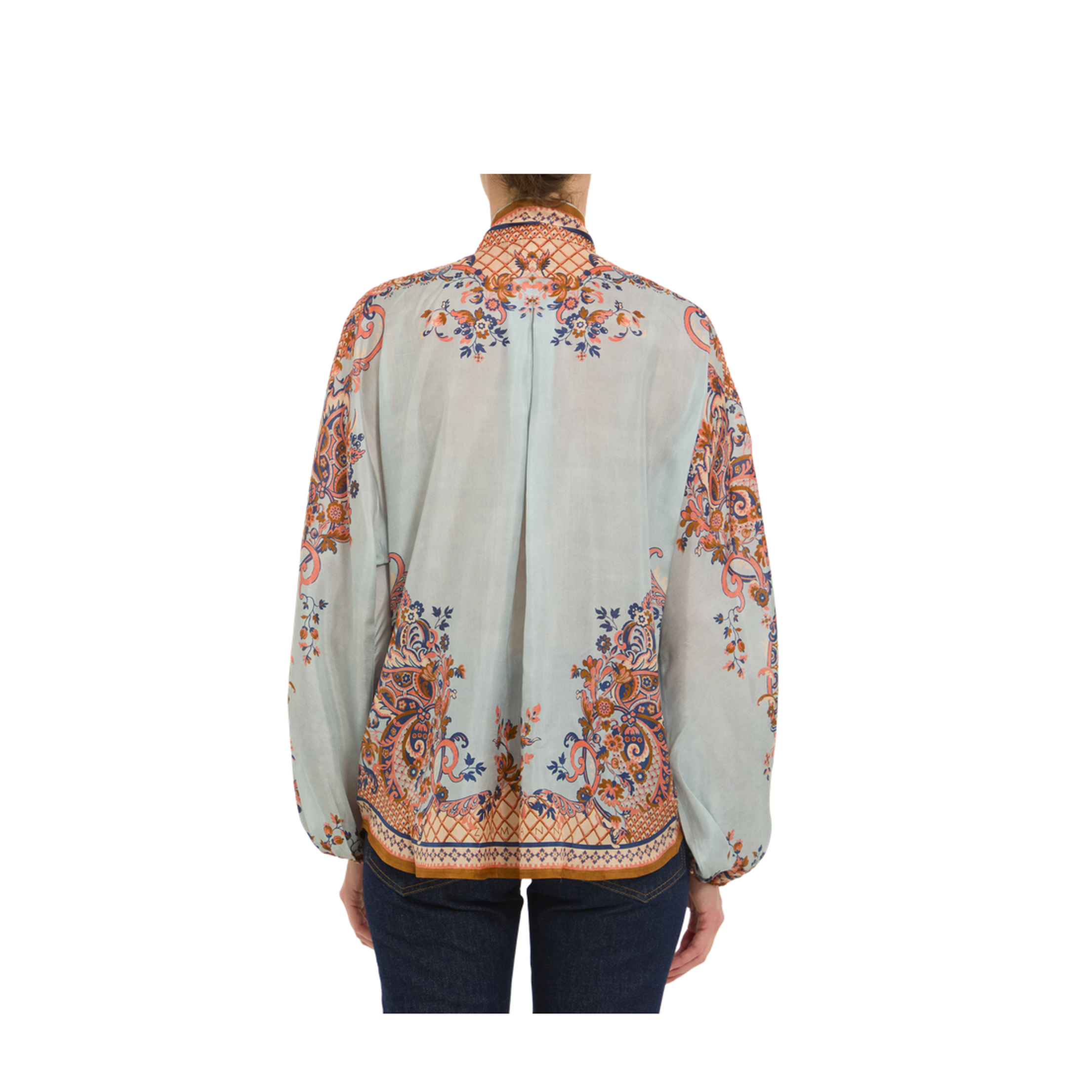 Aster Tie Neck Blouse - Image 4
