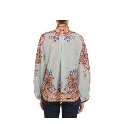 Aster Tie Neck Blouse - Image 4