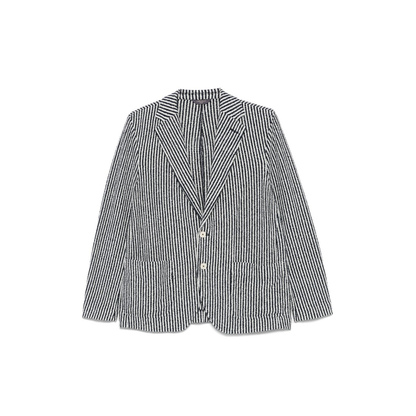 Striped Cotton Jacket - Image 1