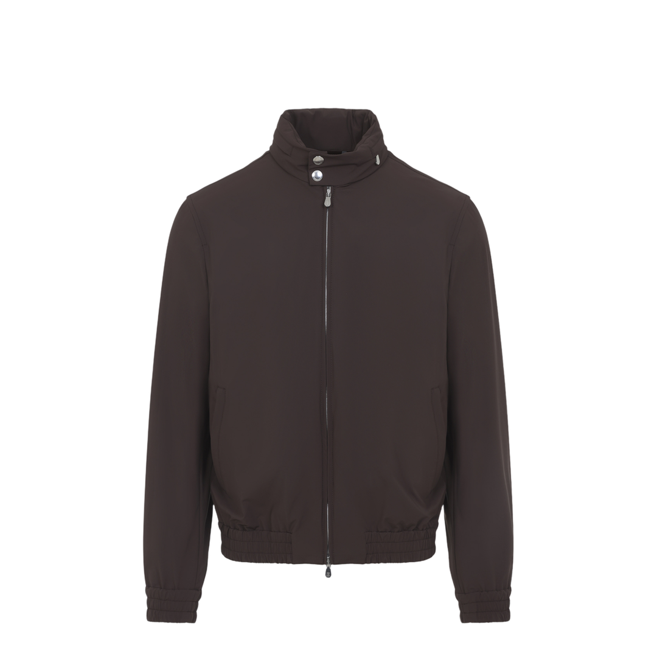 Water Resistant Blouson Jacket Brown - Image 3