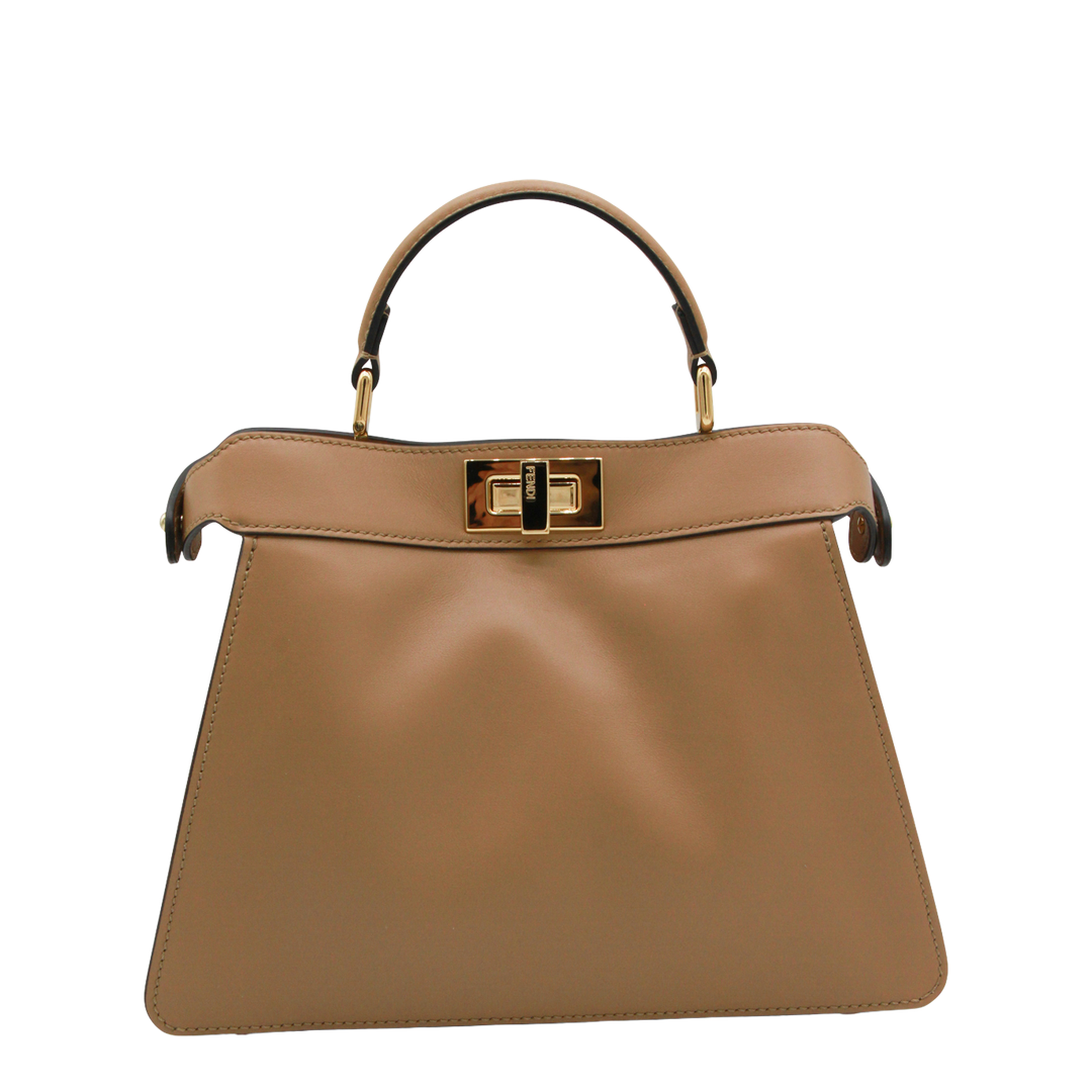 Peekaboo ISeeU Small Leder Beige - Image 5