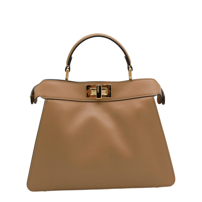 Peekaboo ISeeU Small Leder Beige - Image 5