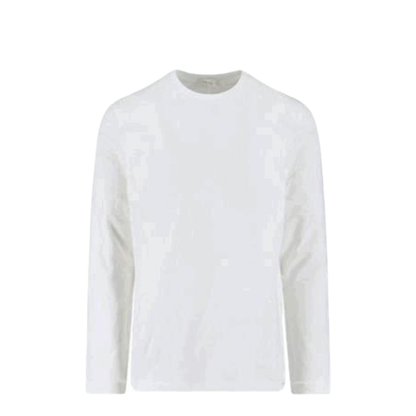 White Cotton Leon T-Shirt - Image 1