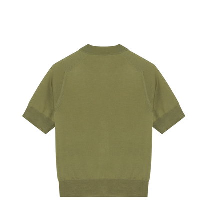 Matcha Green De Coeur Wool Cardigan - Image 2
