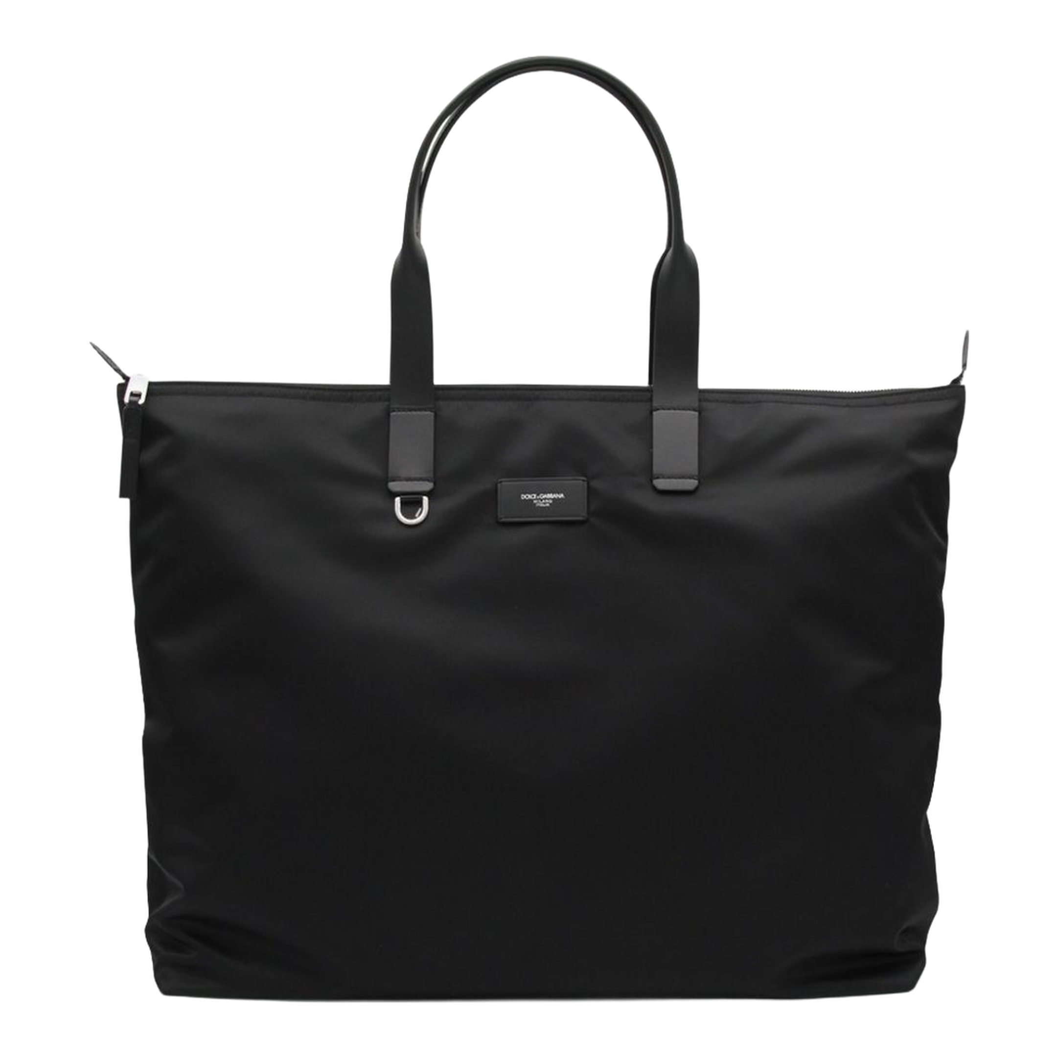 Adamo Large Polyamide Tote - Black - Image 1