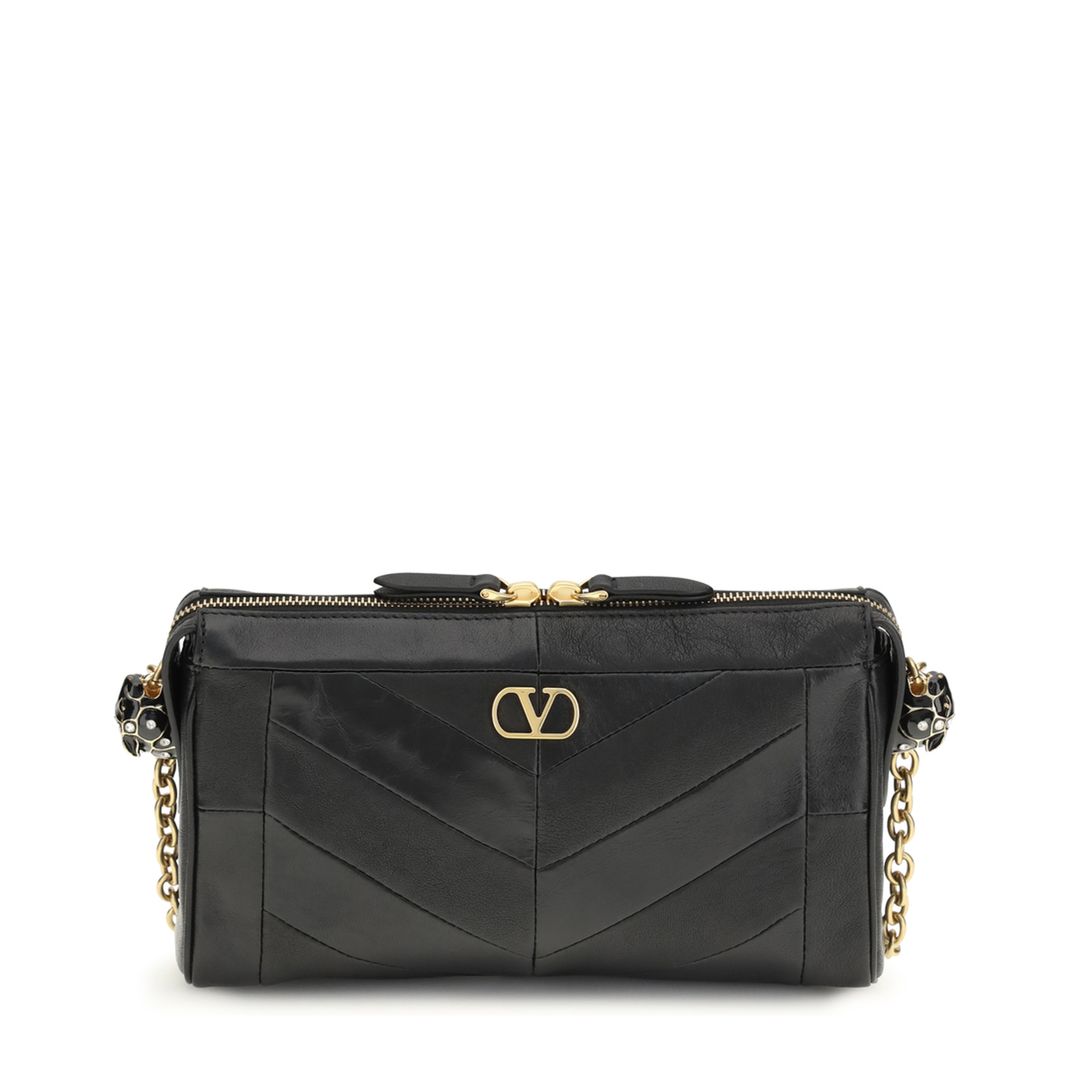 Panthea Small Chevron Shoulder Bag - Image 1