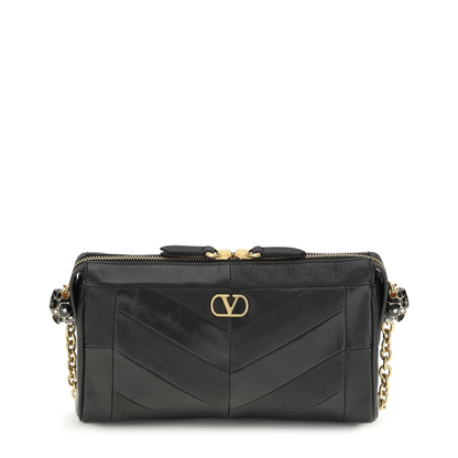 Panthea Small Chevron Shoulder Bag - Image 1
