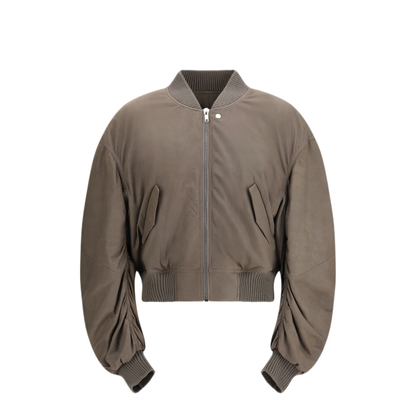 Secchia Flight Bomber In Lambskin Leather - Image 1