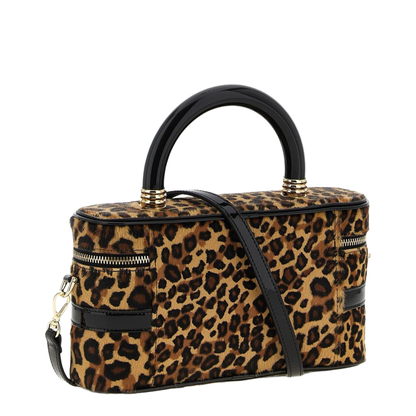 Belle Vivier Mini Haircalf Vanity Bag - Multicolor - Image 3