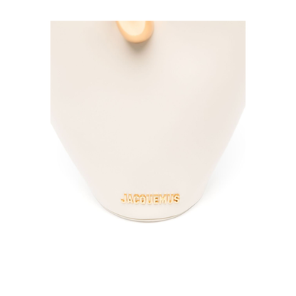 Bambola Small Calfskin Shoulder Bag - Light Ivory - Image 5
