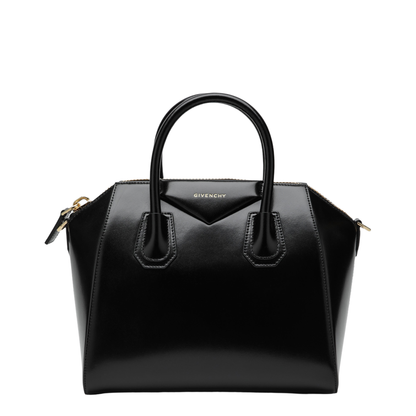 Antigona Small Leather Shoulder Bag - Image 1