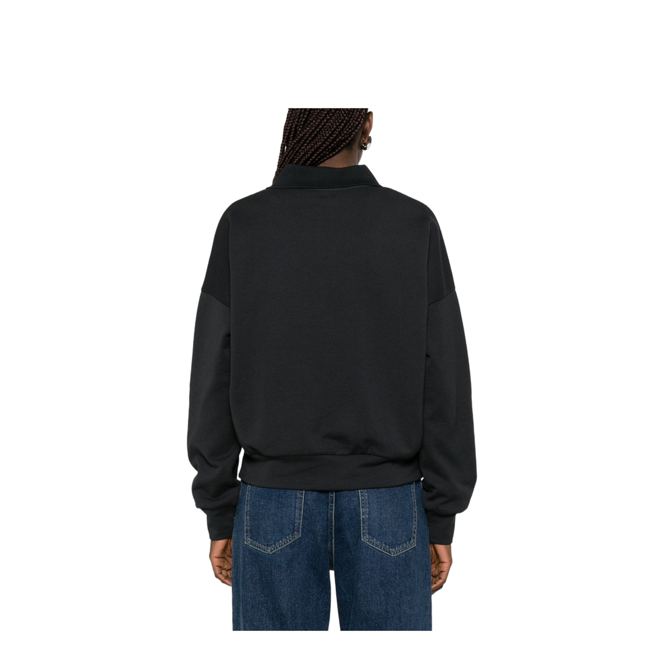 Midnight Blue Cotton Corzas Polo Shirt - Image 5