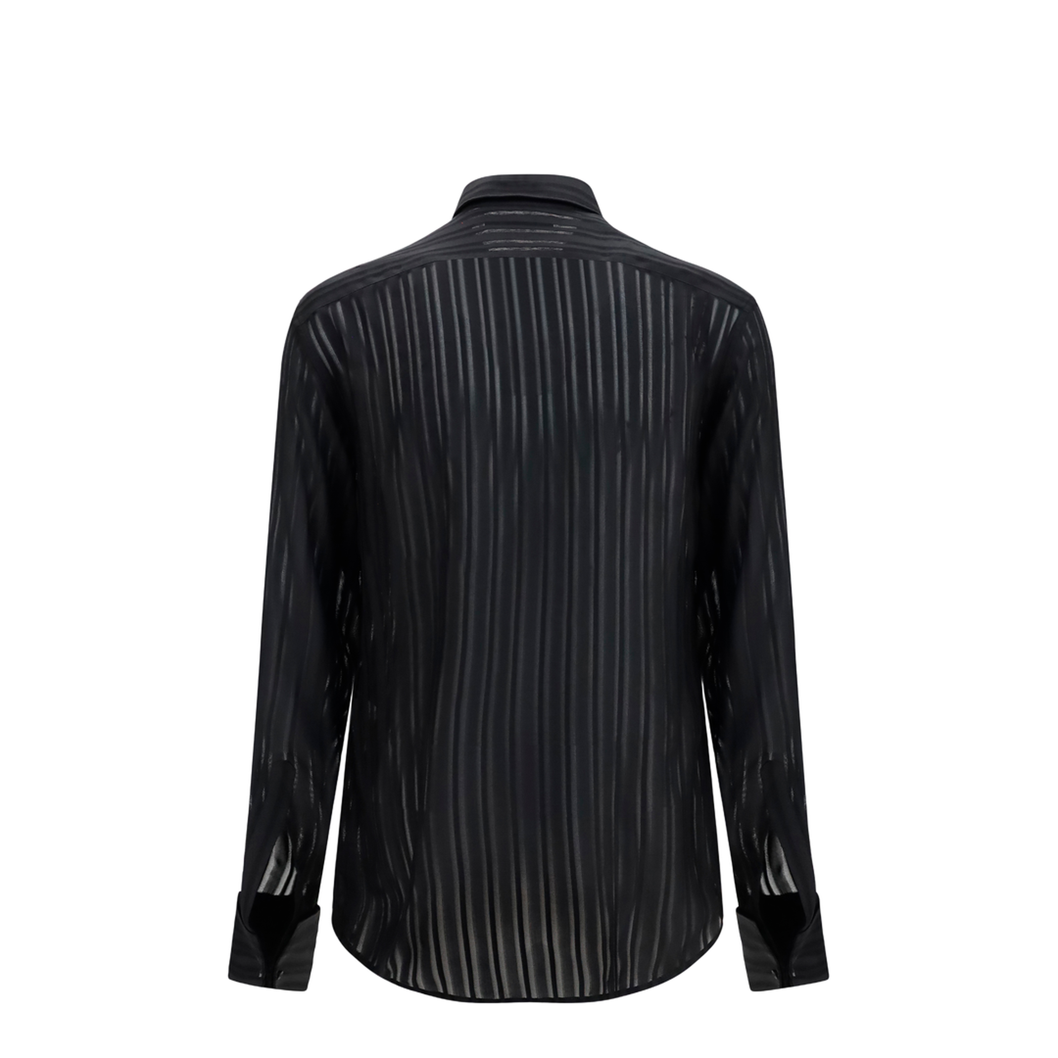 Striped Silk Gauze Shirt - Image 2