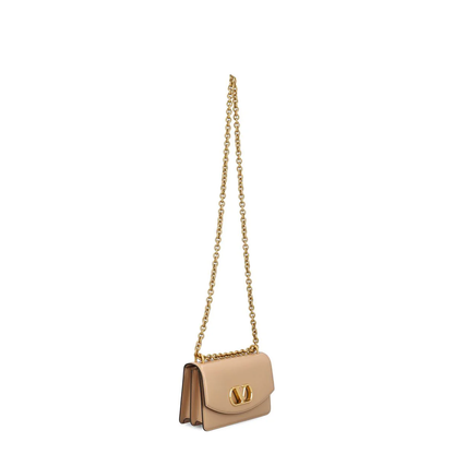 VAIN Small Shoulder Bags Leather Beige - Image 3