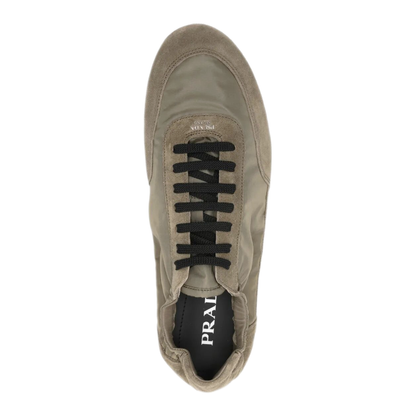 Collapse Re-Nylon and Suede Elasticized Sneakers - Image 4