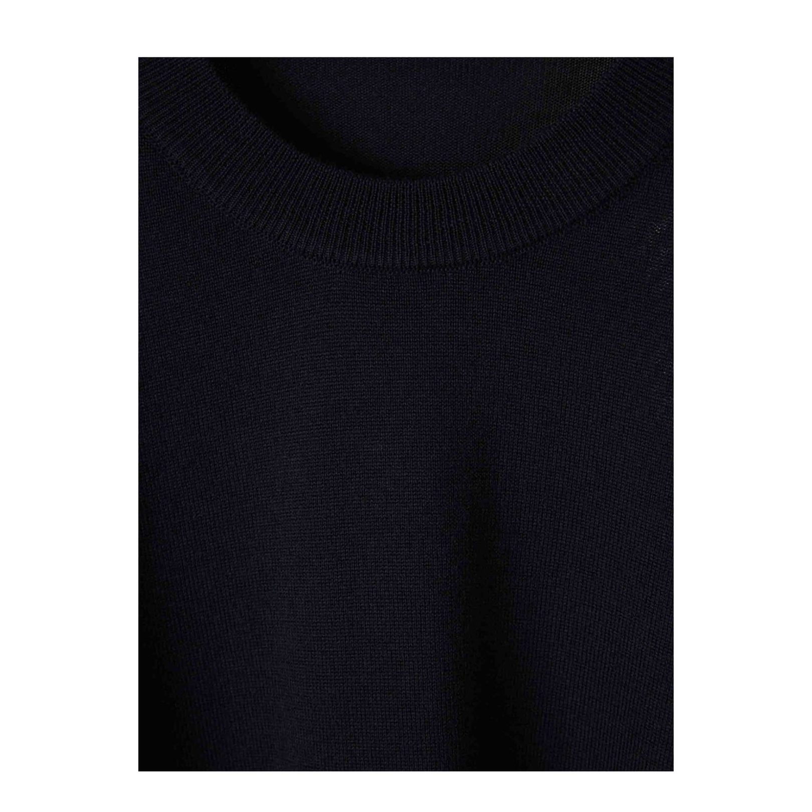 Knit Crewneck Sweater in Light RWS Pure Wool - Image 3