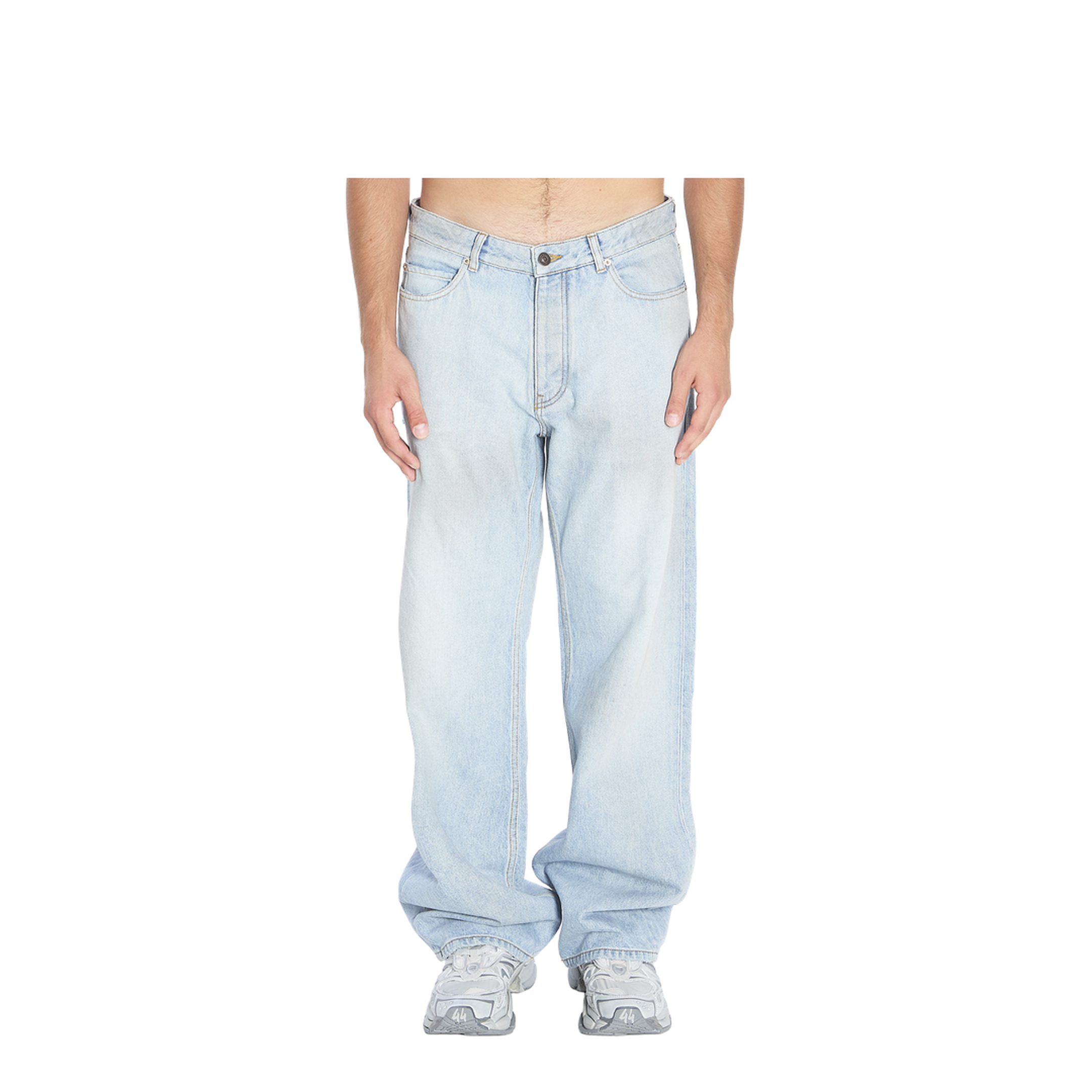 Distressed Relaxed Jeans - Image 1