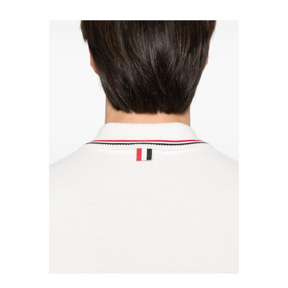 Cotton Waffle Rib Cuff Polo - Image 3