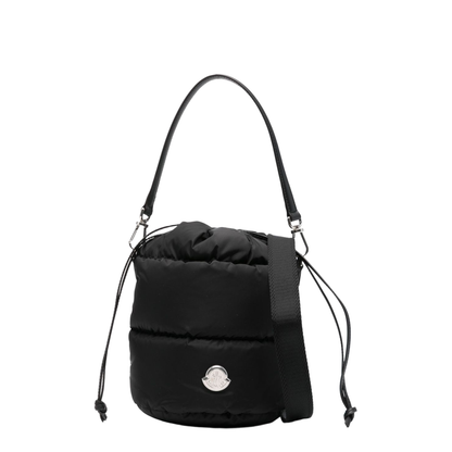 Caradoc Nylon Bucket Bag - Black - Image 1