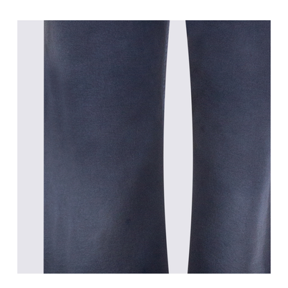 Curved Waist Pants in Navy/Dirty Dark - Image 8
