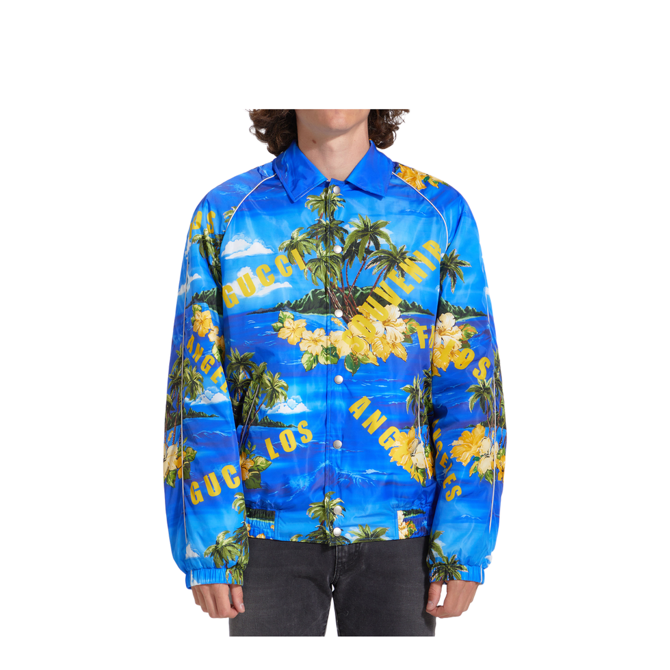 Nylon Jacket with Print - Image 2