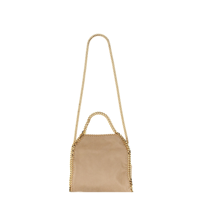 Falabella Mini Matte Vegan Shaggy Deer Tote Bag - Clotted Cream - Image 4