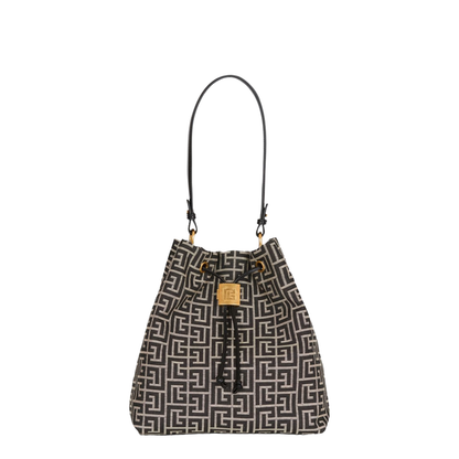 Pulse Monogram Jacquard Backpack - Black - Image 1