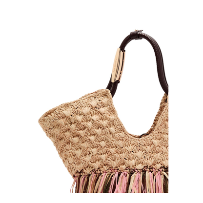 Goldentime Small Fringe Tote - Image 2