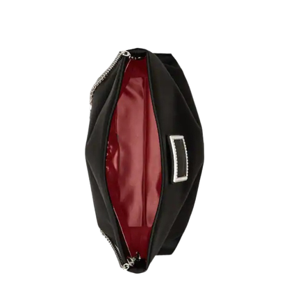 Trompette Clutch Satin Black - Image 4