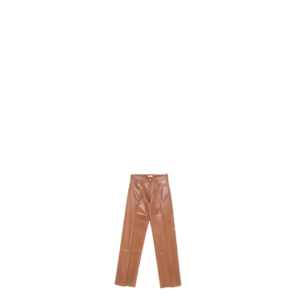 Jeans Leather Brown - Image 1